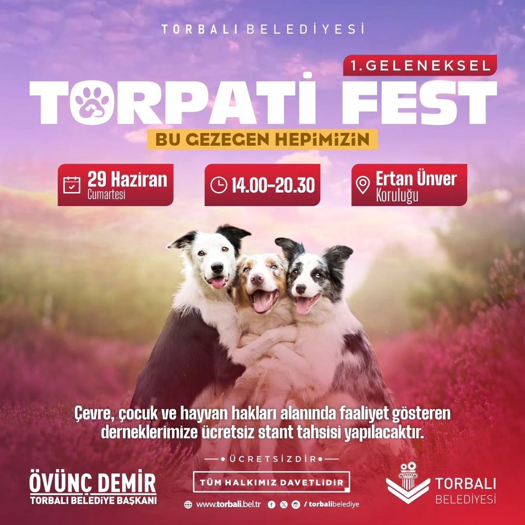 TORPATİFEST İle Doğa, Çocuk ve Hayvan Haklarına Dikkat Çekiliyor!