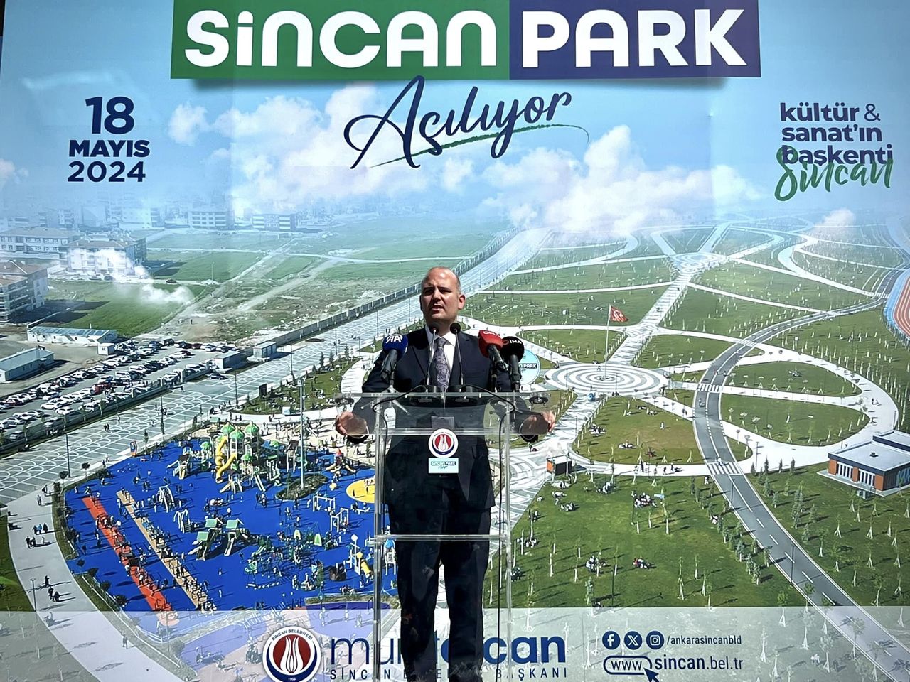 Sincan'da Büyük Sosyal Yaşam Alanı Açıldı