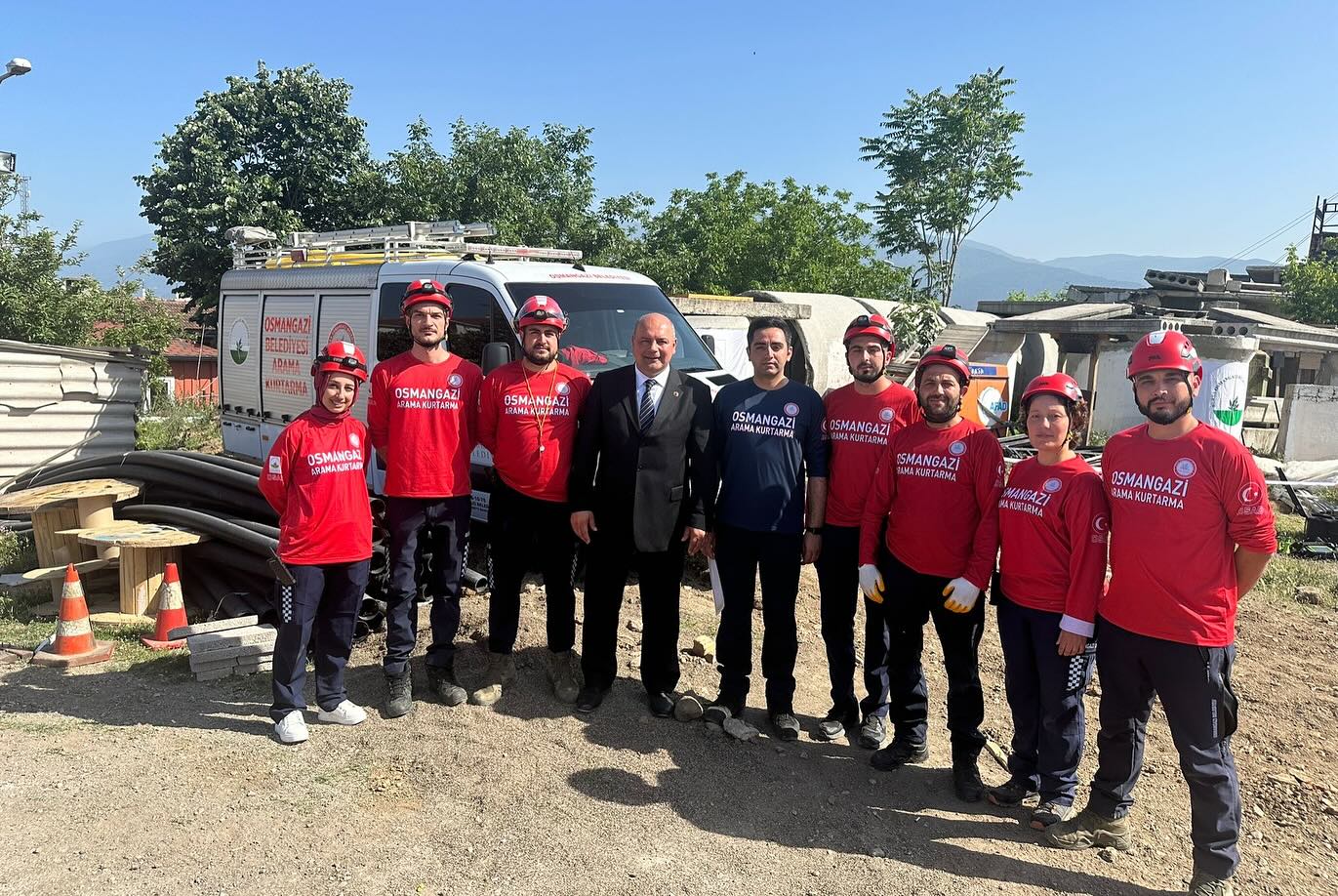 Osmangazi Belediyesi, Afet ve Acil Durum Tatbikatı Gerçekleştirdi