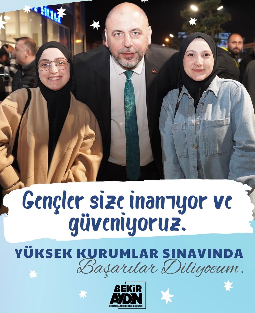 Öğrencilere Başarı Mesajı