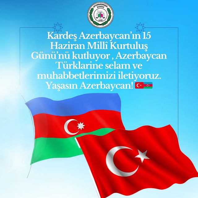 Afyonkarahisar Barosu, Azerbaycan'ın Millî Kurtuluş Günü'nü Kutladı