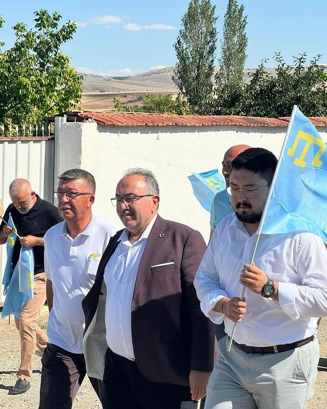 Polatlı Ak Parti İlçe Başkanlığı, Kırım Tatar Millî Bayrak Günü etkinliğine katıldı