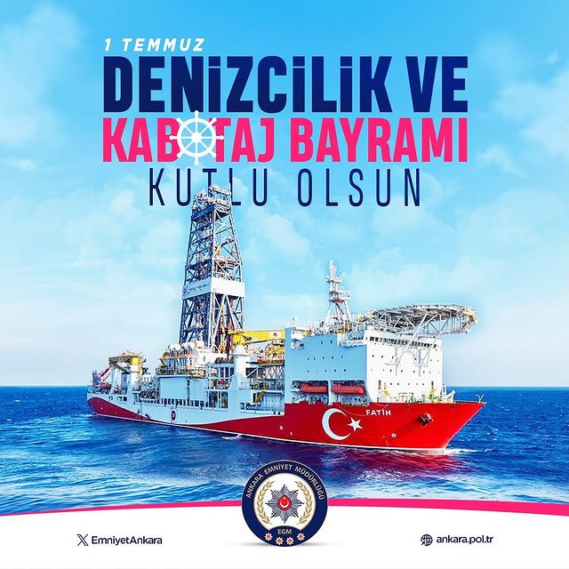 1 Temmuz Denizcilik ve Kabotaj Bayramı'nın 98. Yıl Dönümü Kutlandı