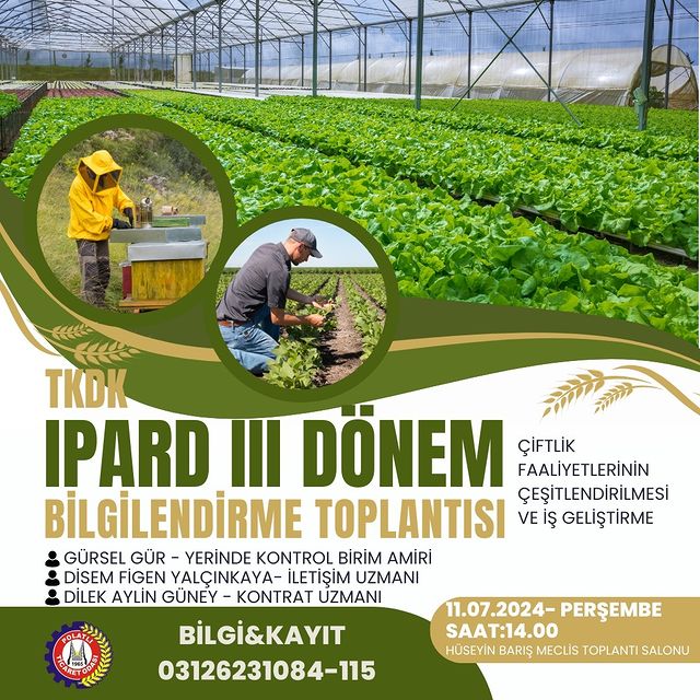 IPARD III Programı kapsamında destekler hakkında bilgilendirme toplantısı düzenlendi