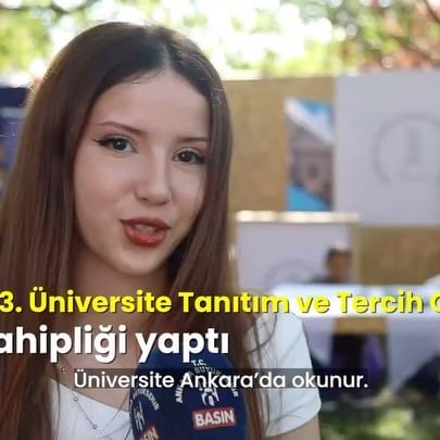 Ankara'da Üniversite Tanıtım ve Tercih Günleri Başladı