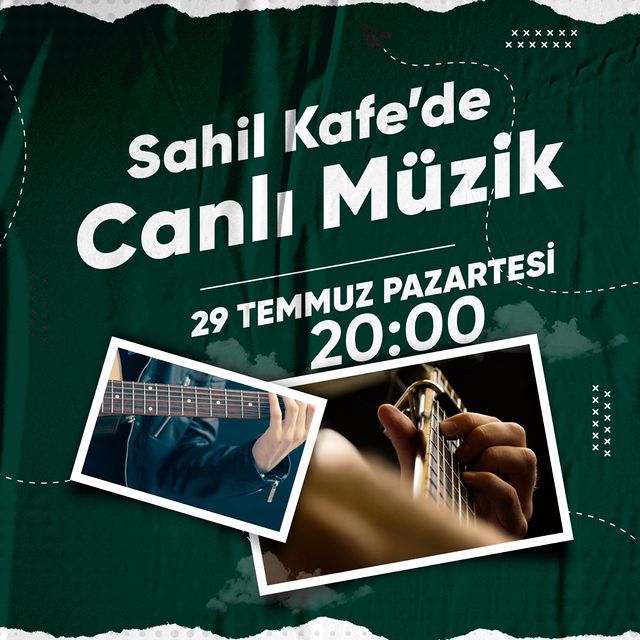 Gölbaşı Belediyesi Sahil Kafe'de Canlı Müzik Etkinliği