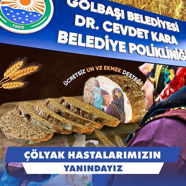 Gölbaşı Belediyesi’nden Çölyak Hastalarına Destek