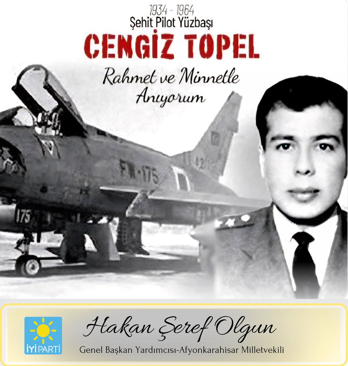 Kıbrıs'ta Şehit Olan Pilot Yüzbaşı Cengiz Topel Anılıyor