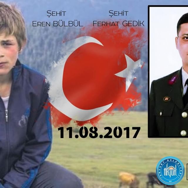 Jandarma Astsubay Ferhat Gedik ve Eren Bülbül Şehadetlerinin 7. Yılında Anılıyor