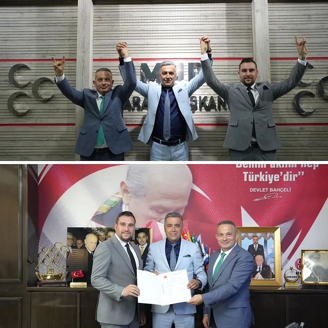 MHP Gölbaşı İlçe Başkanlığında Bayrak Değişimi