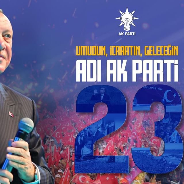 AK Parti'nin 23. Kuruluş Yıl Dönümü Kutlanıyor