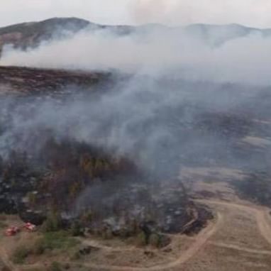 Bolu ve Ankara'nın Kızılcahamam İlçelerinde Yangın Çıktı