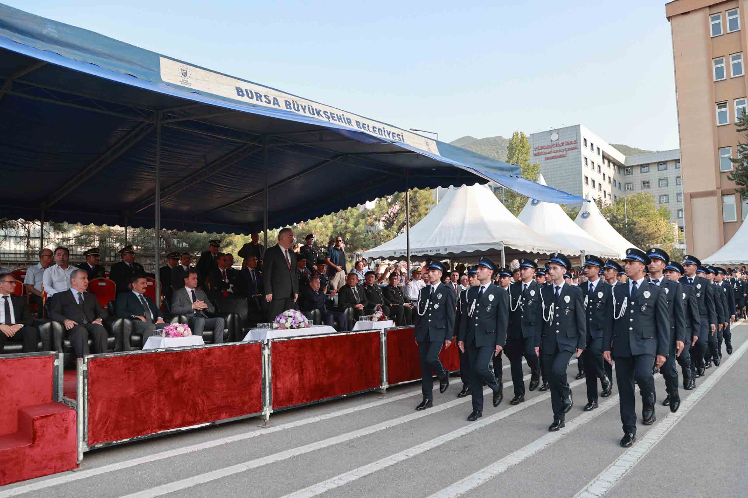 Valimiz Erol Ayyıldız, Bursa POMEM Mezuniyet Törenine Katıldı