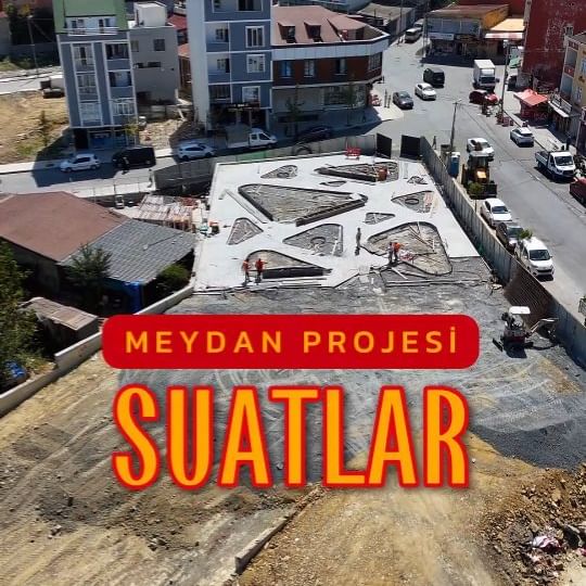 Arnavutköy'de Suatlar Meydan Projesi ile Modern Bir Meydan Yaratılıyor