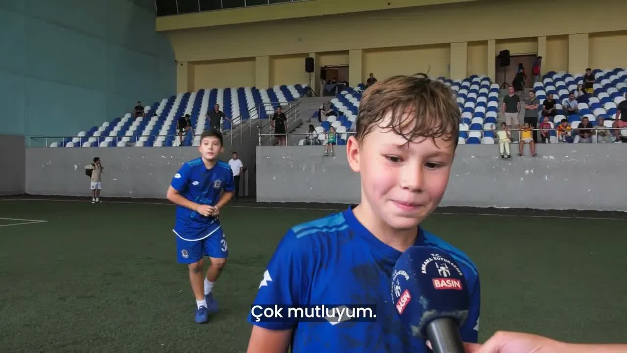 U11 Futbol Turnuvası Çocukları Sporla Buluşturdu