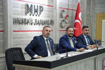 MHP Teşkilatları İstişare Toplantısı Yaptı