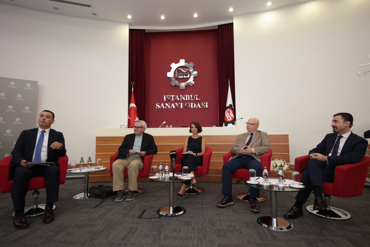 İstanbul Sanayi Odası Başkanlığında Türkiye'nin Üretim Hayatı Ele Alındı