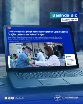 75 Yaşındaki Celal Çelikay, Sağlık Taraması Sayesinde Şeker Hastalığını Öğrendi