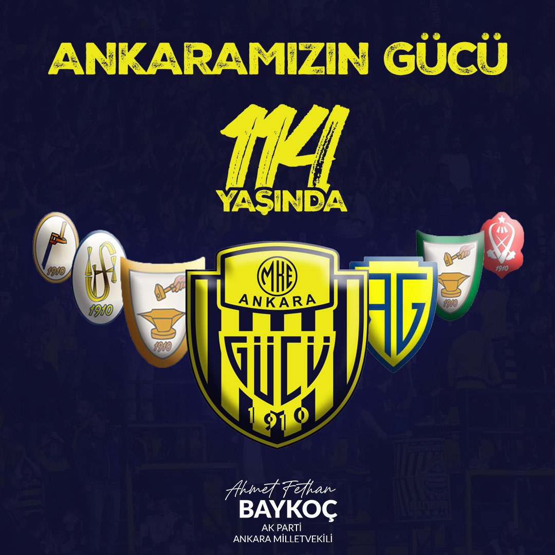 Ankaragücü, 114. Kuruluş Yıl Dönümünü Kutluyor