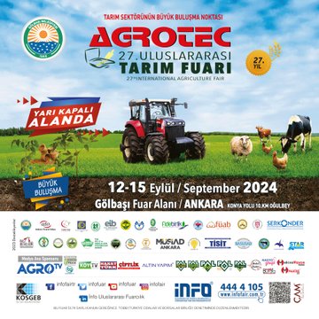 27. Uluslararası AGROTEC Tarım Fuarı