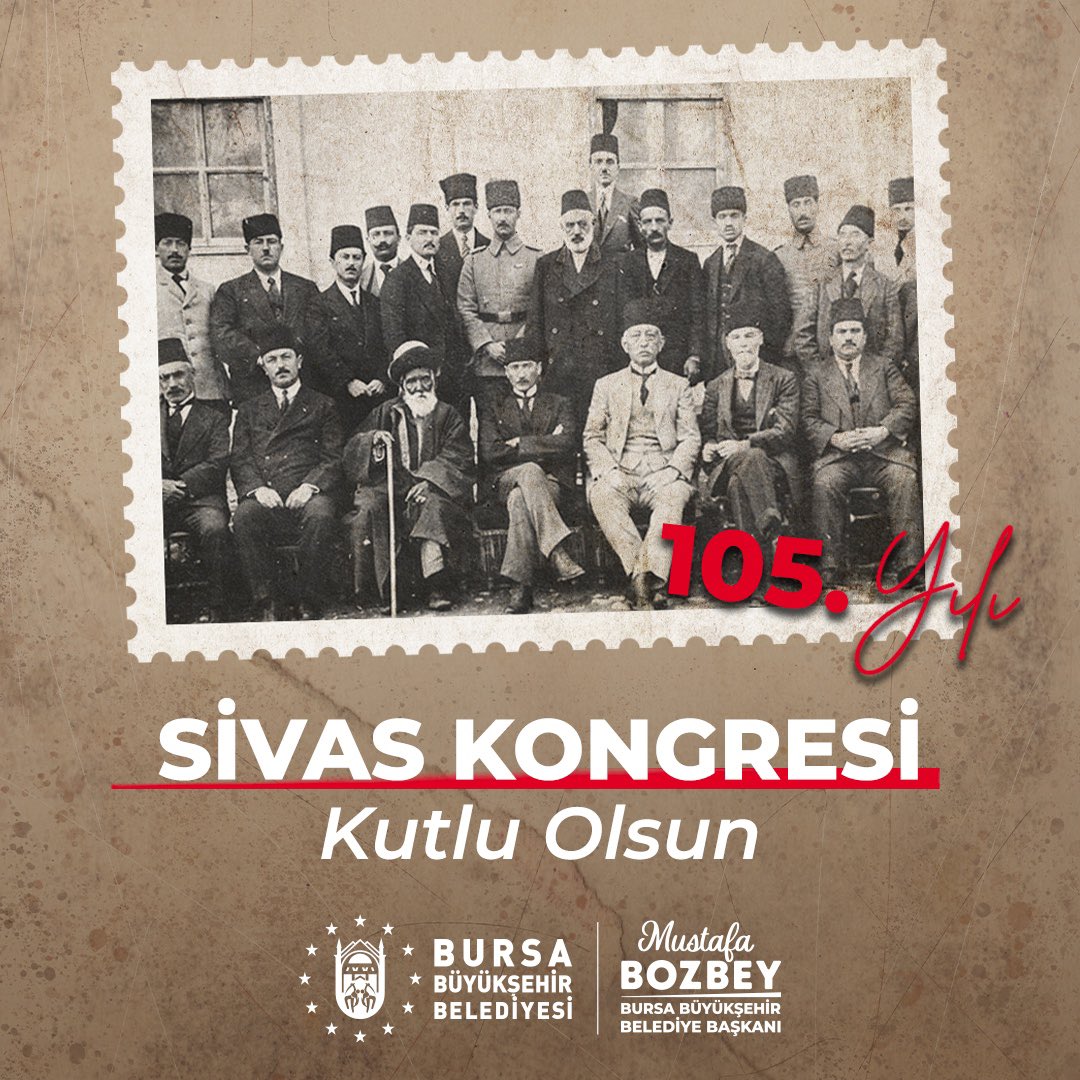 Sivas Kongresi’nin 105. Yıl Dönümü Kutlandı