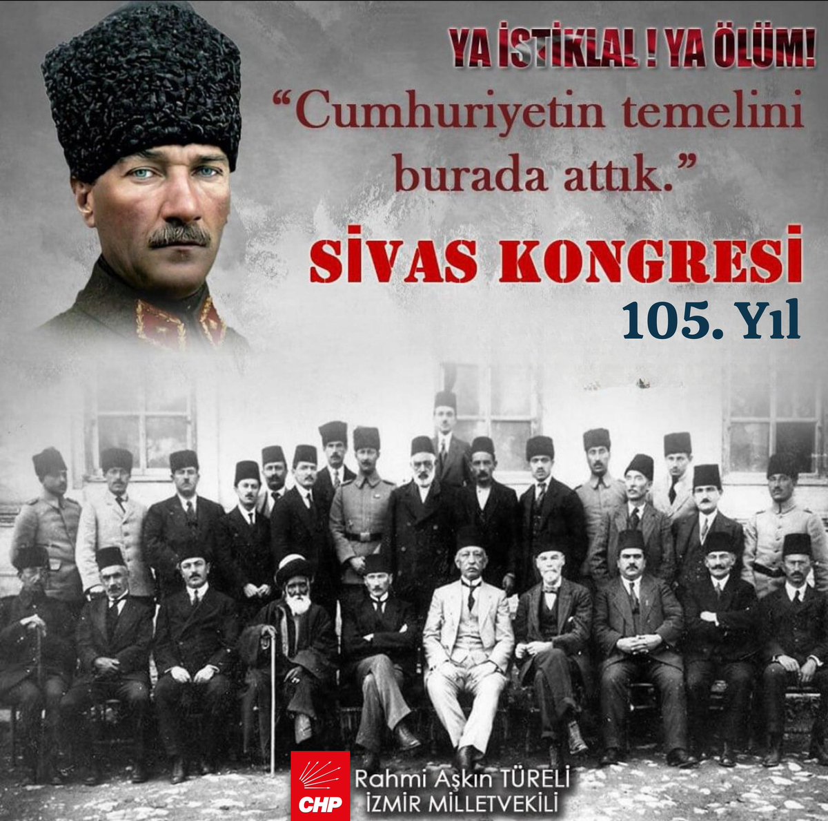 Sivas Kongresi'nin 105. Yıl Dönümünde Milli Mücadelemizi Anıyoruz