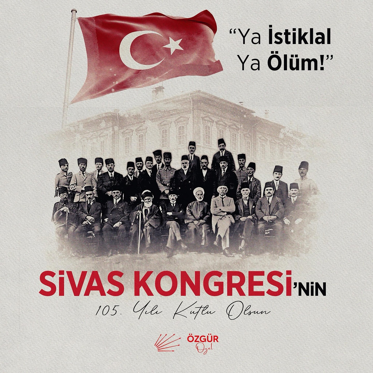 Beypazarı CHP İlçe Başkanlığı, Sivas Kongresi'nin 105. Yıl Dönümünü Kutladı