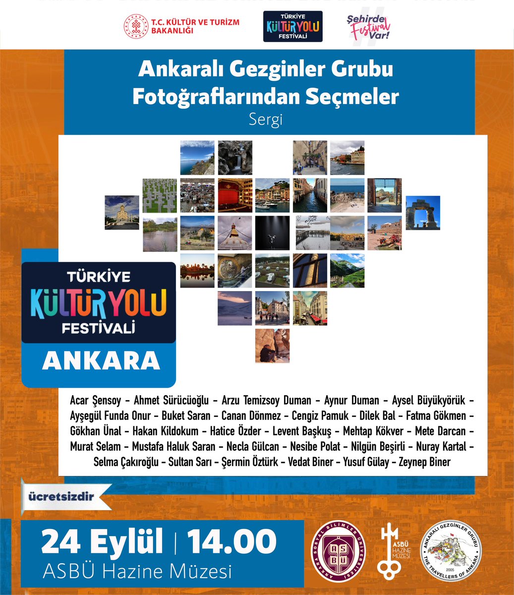 Ankaralı Gezginler Grubu, Başkent Kültür Yolu Festivali İçin Sergi Düzenliyor