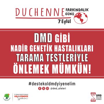 Duchenne Farkındalık Günü'nde Duchenne Muscular Dystrophy (DMD) Hastalığı İçin Bir Araya Gelindi