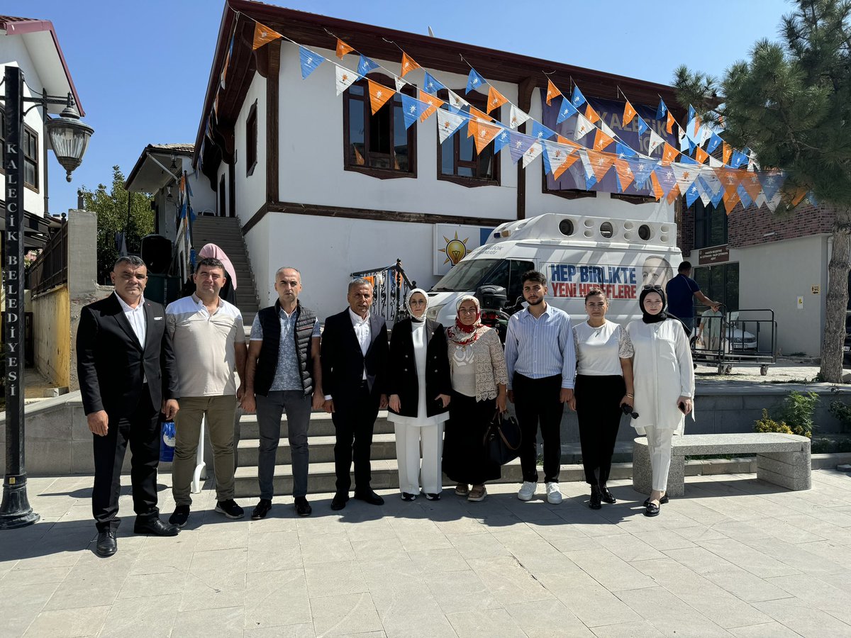 AK Parti Milletvekili Lütfiye Selva Çam, Kalecik İlçesinde Teşkilat Buluşması Gerçekleştirdi