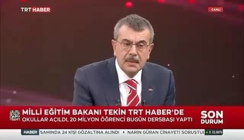 Milli Eğitim Bakanı Yusuf Tekin: Okullarda Yaşanan Yas ve Travma Süreçleri için Psikososyal Destek Programı Hayata Geçirilecek