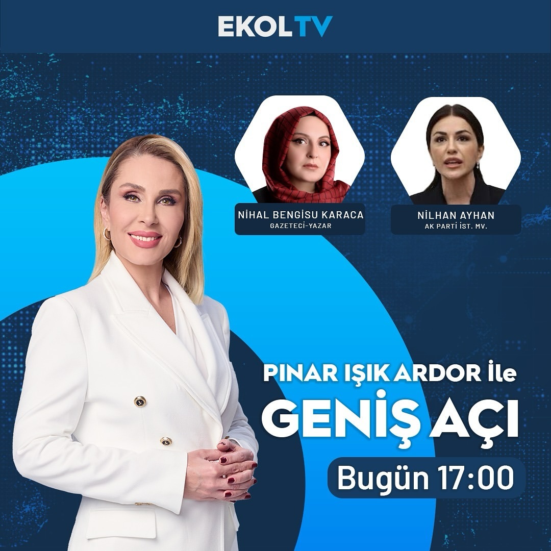 Ekol TV Geniş Açı Programı Canlı Yayınında Konuşmacı Olacağım