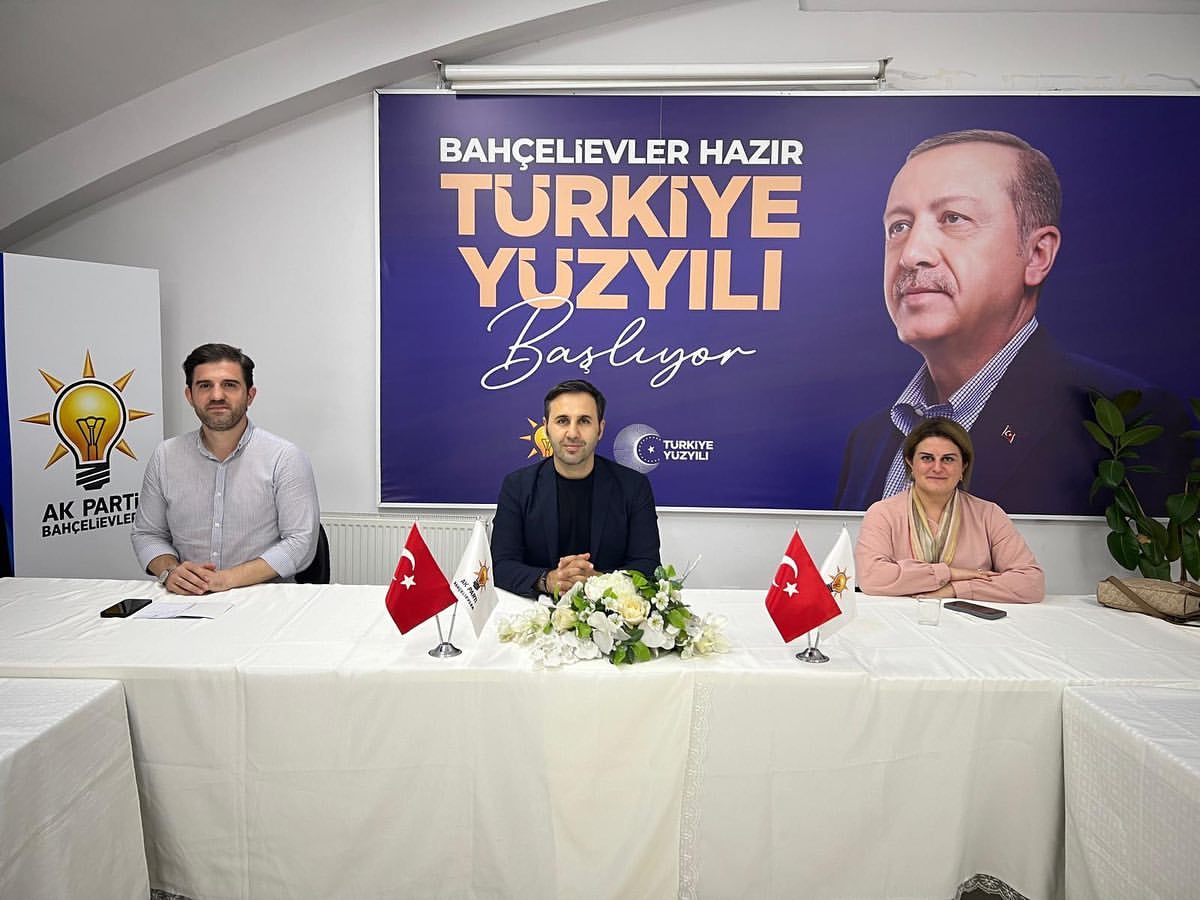 AK Parti Bahçelievler İlçe Başkanlığı Toplantısı