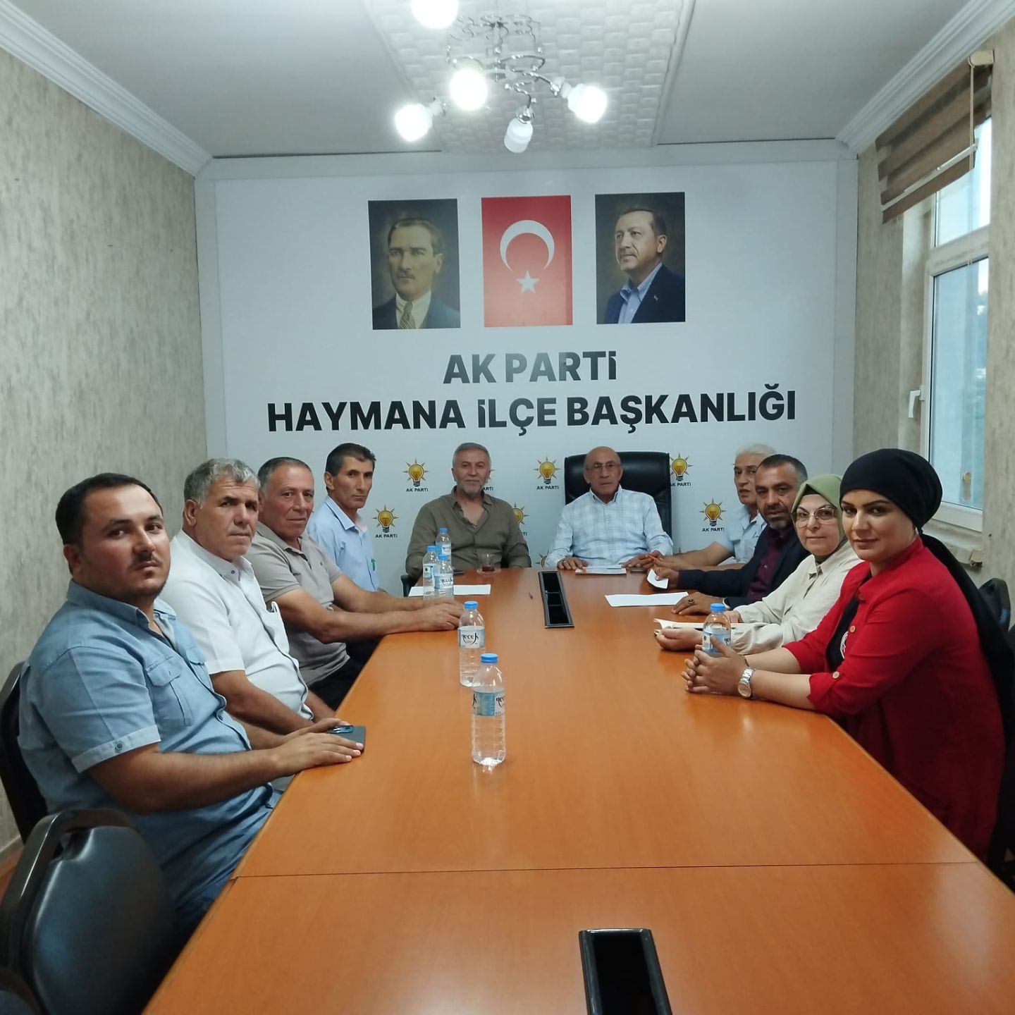 Ak Parti Haymana İlçe Başkanlığı haftalık Yönetim Kurulu toplantısını gerçekleştirdi