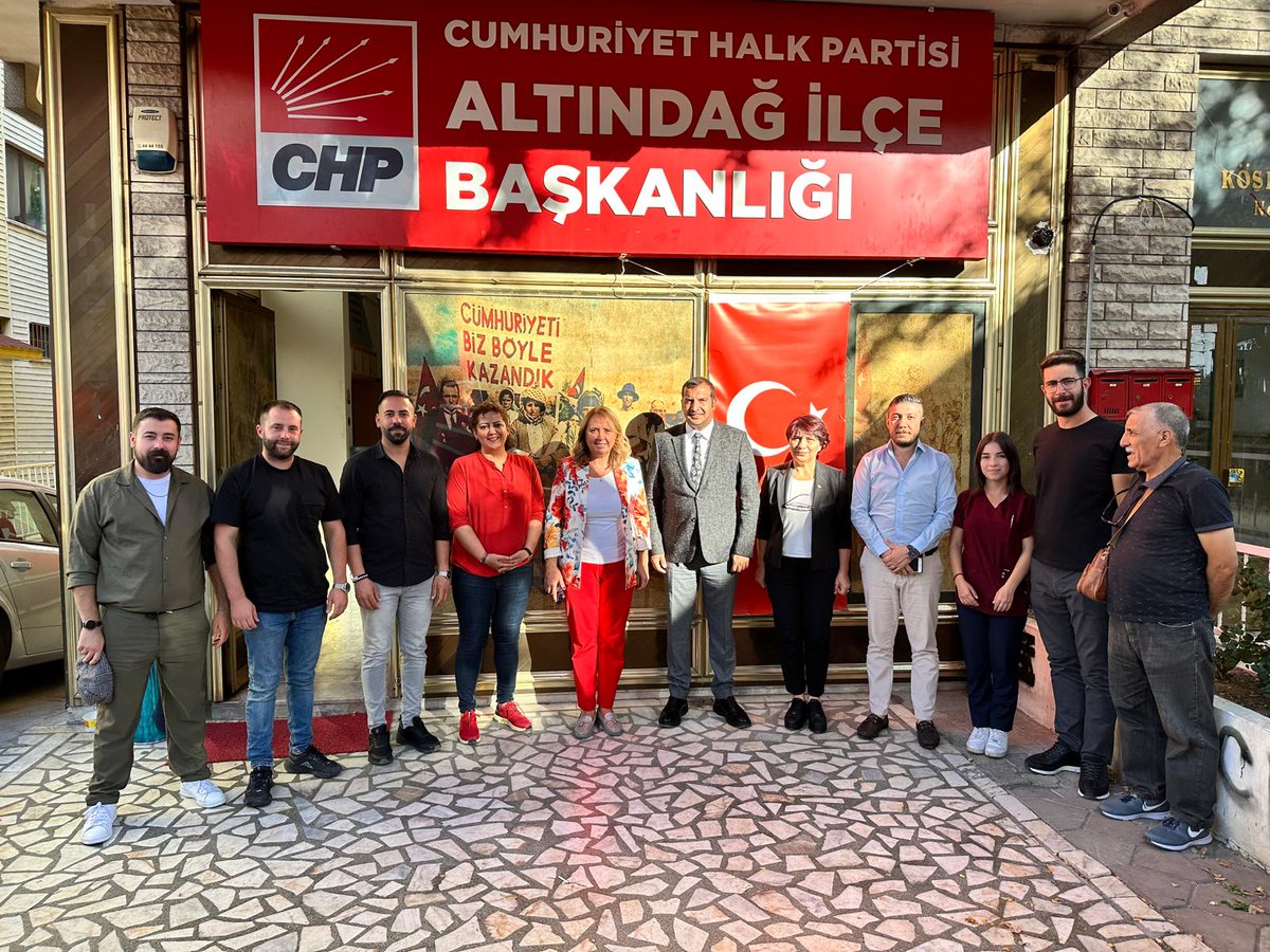 CHP Parti Meclisi Üyesi Semra Dinçer, Altındağ İlçesini Ziyaret Etti