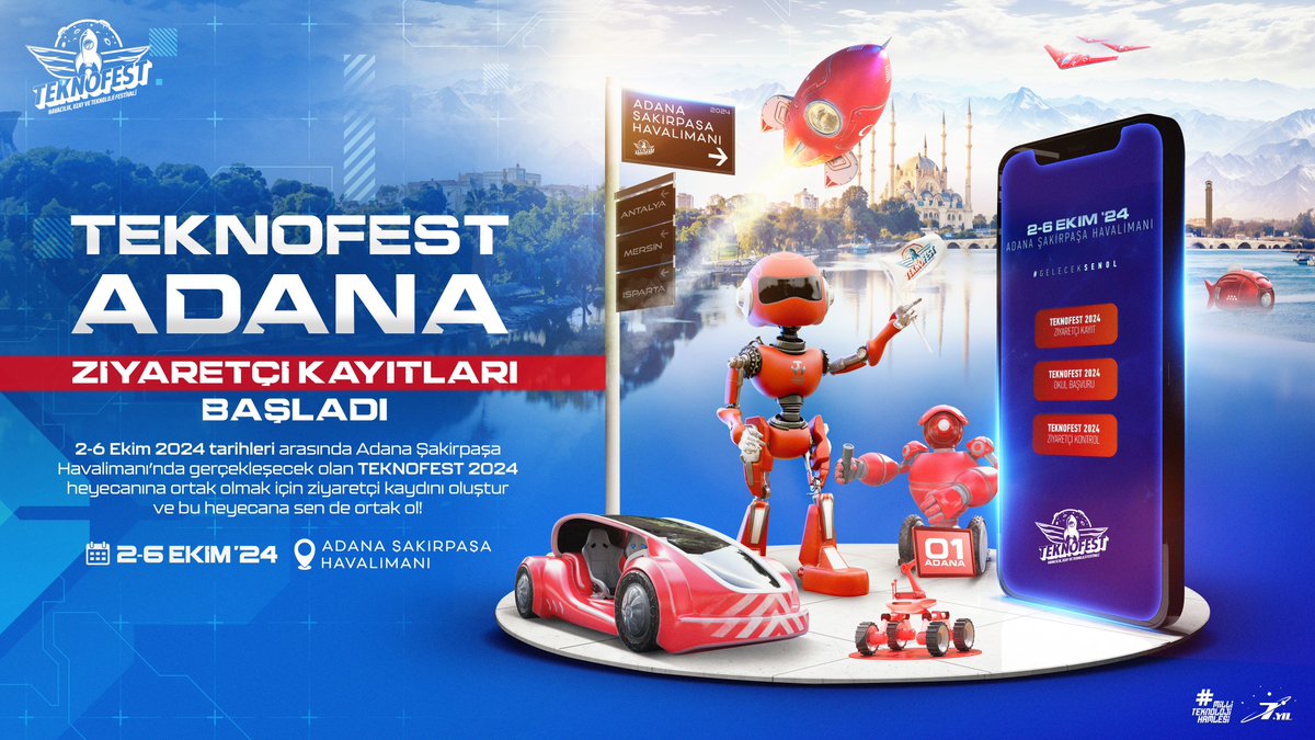 TEKNOFEST İçin Ziyaretçi Kayıtları Başladı