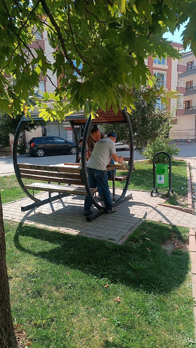 Pursaklar Belediyesi Parklara Yenilik Getiriyor