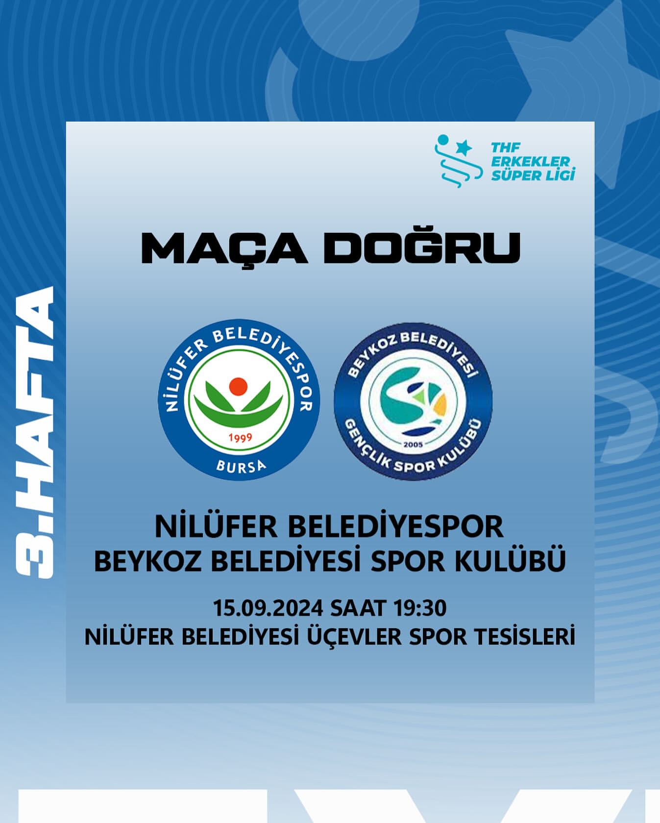 Nilüfer Belediyespor, Beykoz Belediyesi Spor Kulübü İle Mücadele Edecek