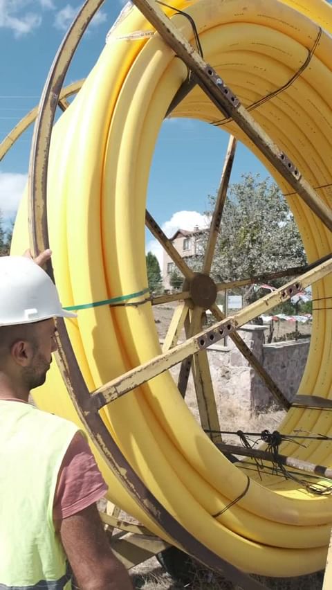 Çamlıdere Belediyesi, Doğal Gaz Altyapısını Güçlendirmek İçin Adım Attı