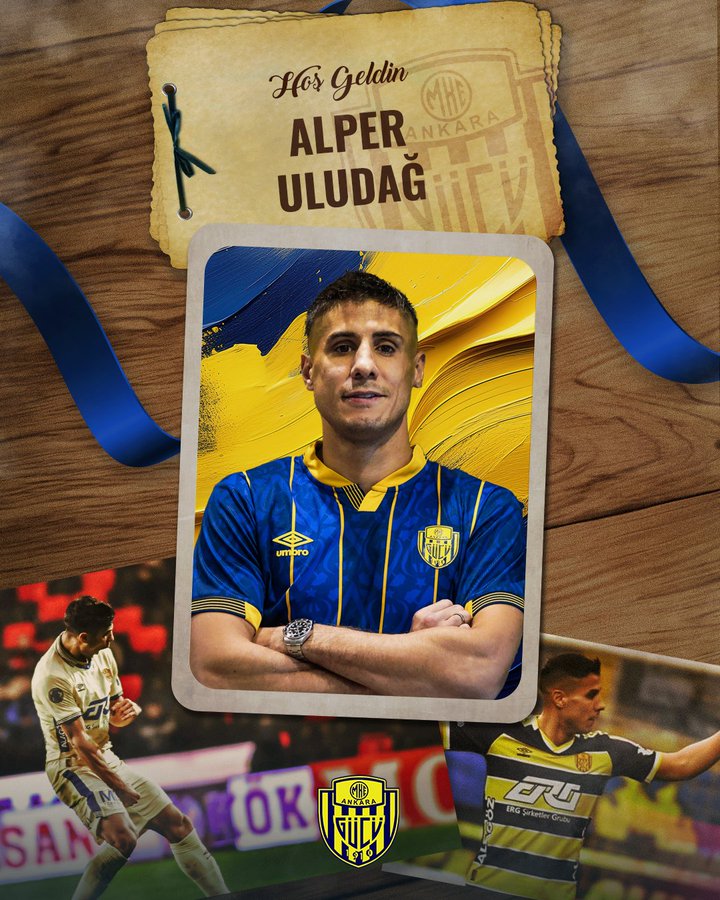 Ankaragücü, Alper Uludağ ile sözleşme imzaladı