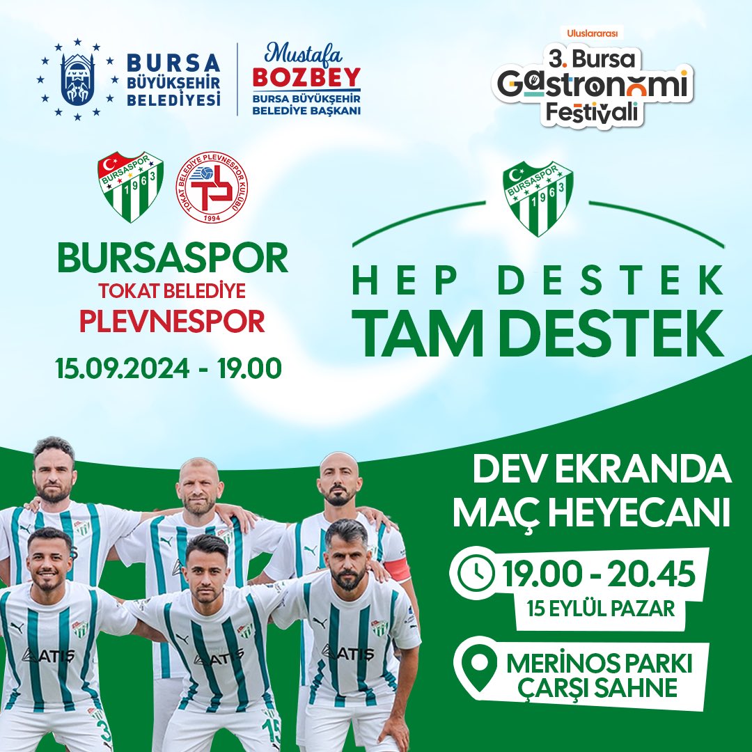 Bursaspor, Tokat Belediye Plevnespor Maçı