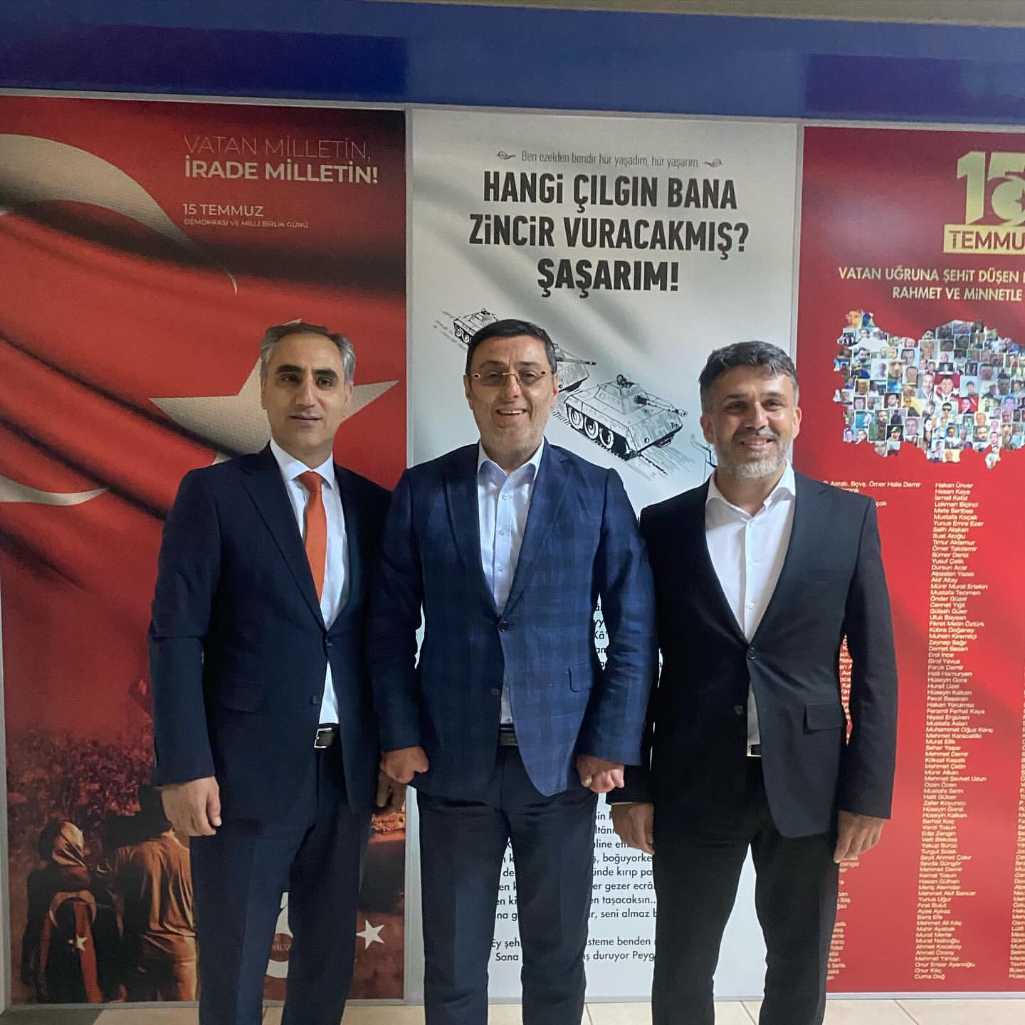 AK Parti Erzincan İl Başkanı Alpay Kabadayı ve Merkez İlçe Başkanı Av. Lokman Okumuş’a Hayırlı Olsun Ziyareti Gerçekleştirildi