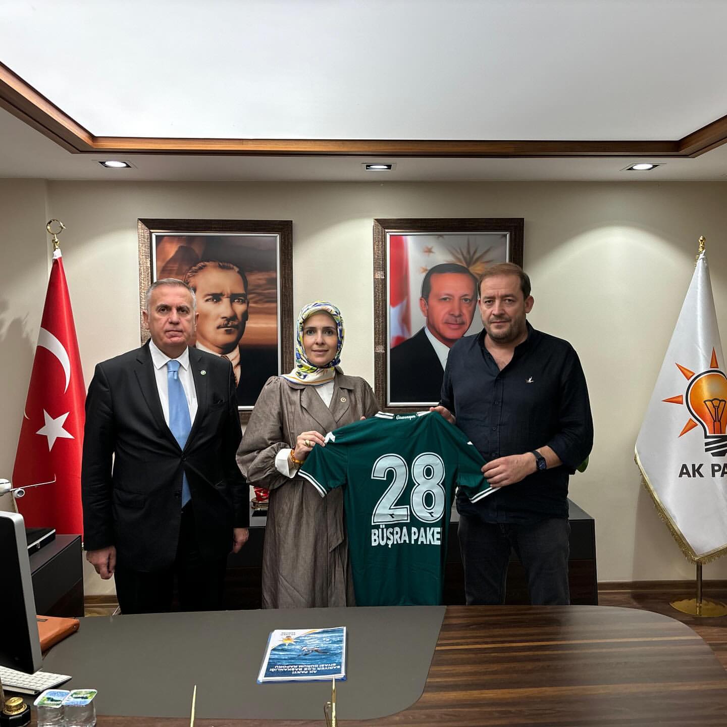 Giresunspor Başkanı Emin Eltuğral ile İstanbul'da Buluştu