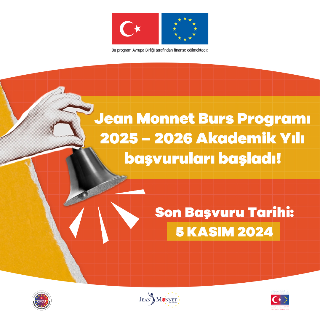 Jean Monnet Burs Programı Başvuruları Başladı