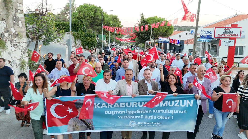 17 Eylül Karaburun'un Düşman İşgalinden Kurtuluşunun 102. Yıl Dönümü Coşkuyla Kutlandı