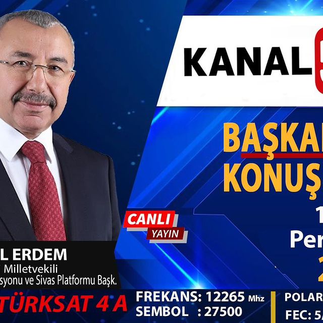 AK Parti İstanbul Milletvekili İsmail Erdem, Kanal58'de Canlı Yayına Katılacak