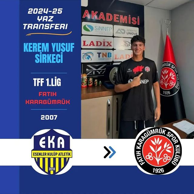 Genç Sporcu Kerem Yusuf Sirkeci, Karagümrük ile Profesyonel Sözleşme İmzaladı