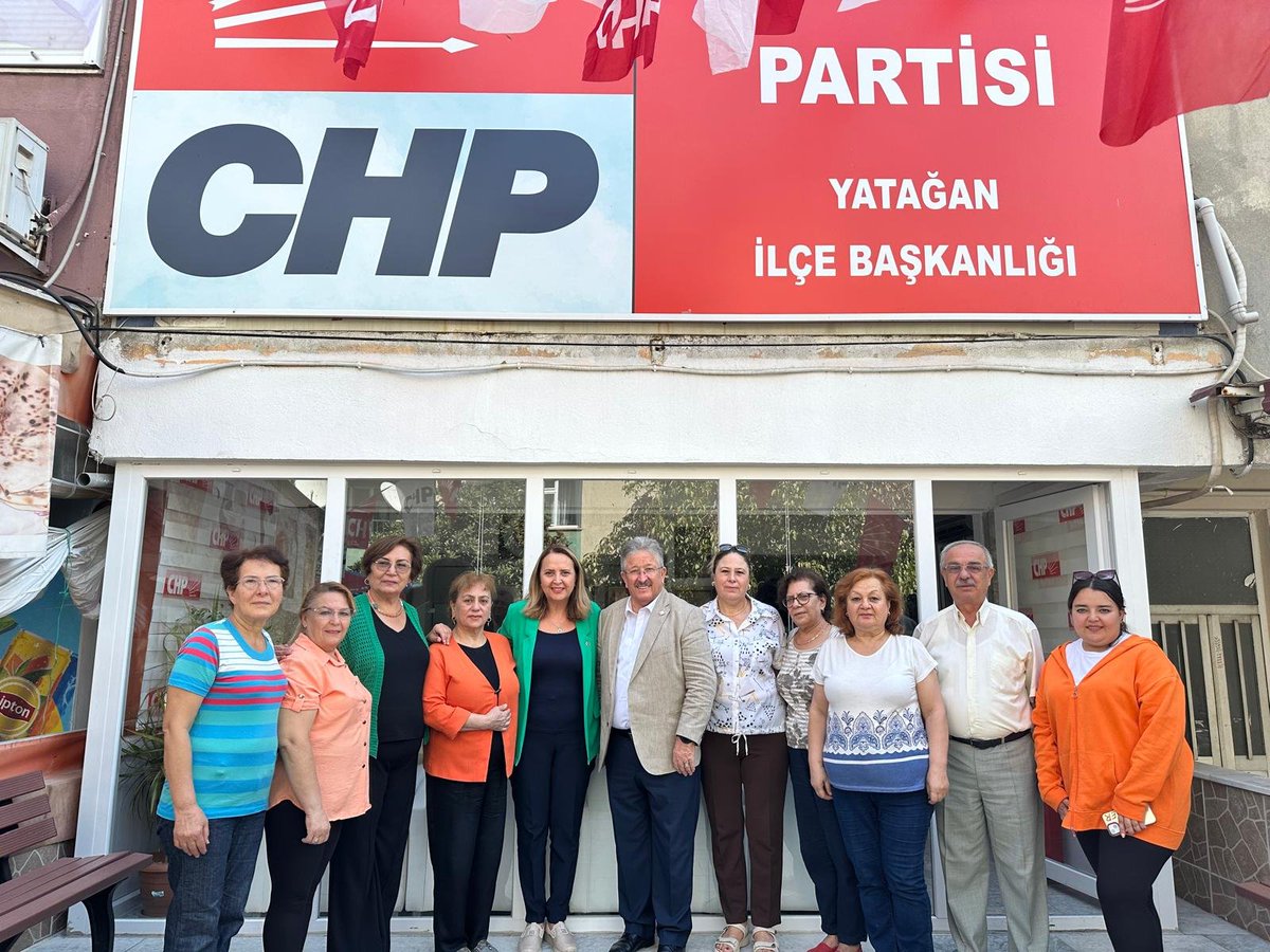 CHP Milletvekili Semra Dinçer Yatağan İlçe Başkanlığı'nı Ziyaret Etti