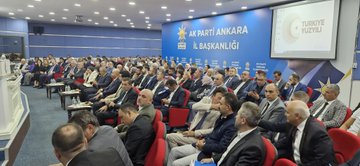 AK Parti Ankara Teşkilatı Daraltılmış İl Danışma Toplantısı Düzenledi