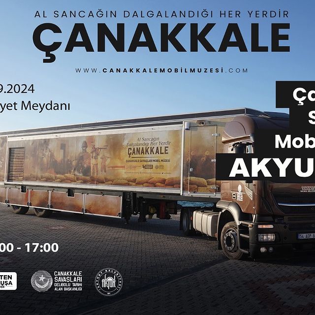 Mobil Müze Çanakkale Savaşları'nın Anılarını Sergiliyor